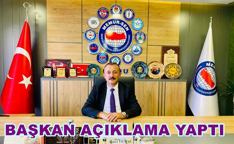 Başkan Yılmaz , “Kanun eksikliği giderilmeli” dedi..