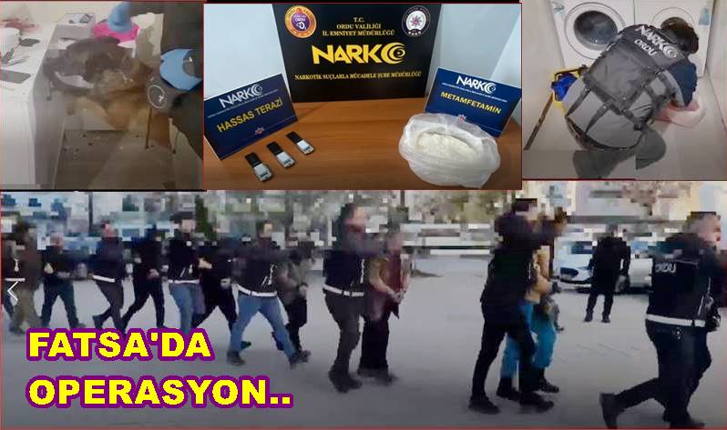 NARKOTİK EKİPLERİNDEN GECE YARISI OPERASYONU..